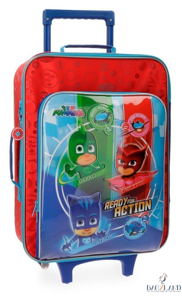 valise 2 roues cabine PJ MASKS bagzland