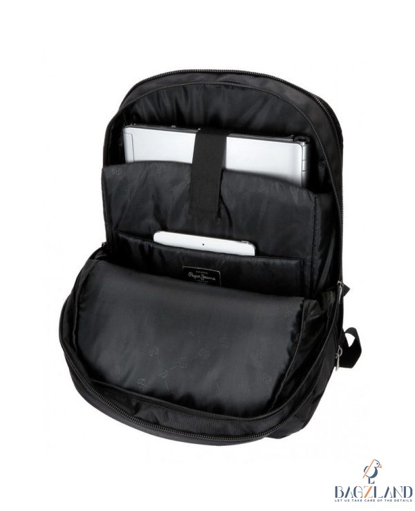 Sac à dos ordinateur Bromley Negra Pepe Jeans 44cm – Image 2