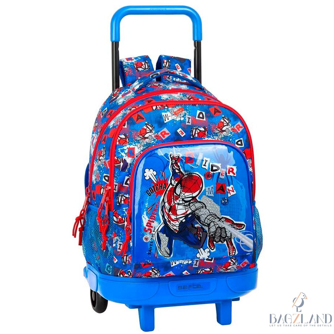 cartable roulette spiderman