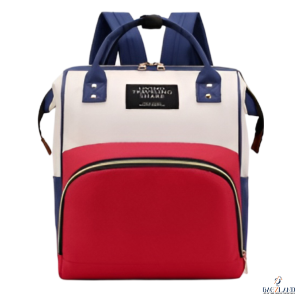 Sac à Langer bébé FANDARE Bleu Rouge