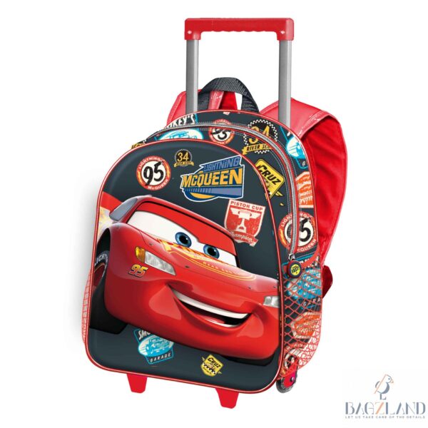 Trolley Creche CARS Winner 3D 34cm