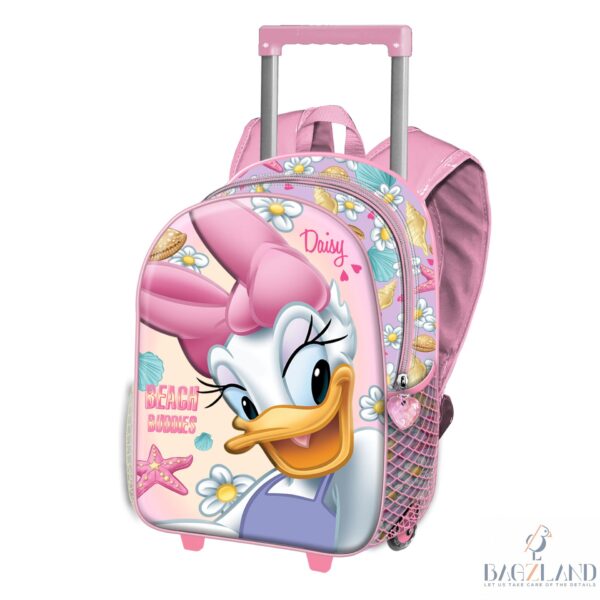 Cartable a roulettes DAISY BEACH 3D 34 cm