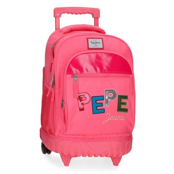 Cartable a roulettes Pepe Jeans KIM 44 cm