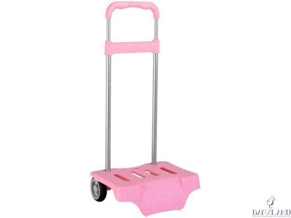Chariot a roulettes amovible adaptable SAFTA Rosa Claro