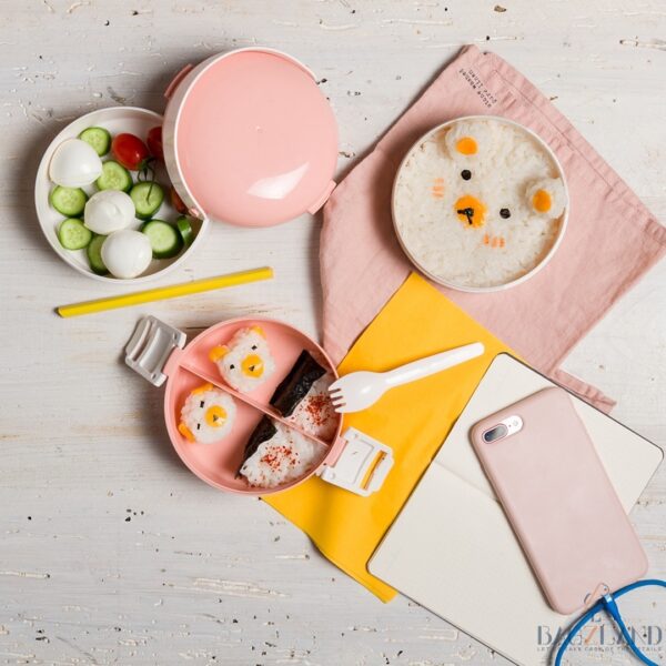 Lunch Box 2 couches SUMA mauve – Image 3