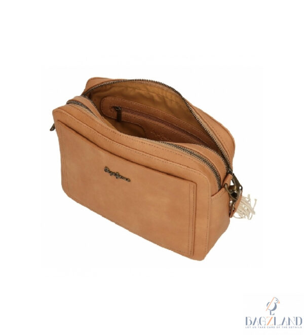 Sac à bandoulière Lucy camel – Image 3