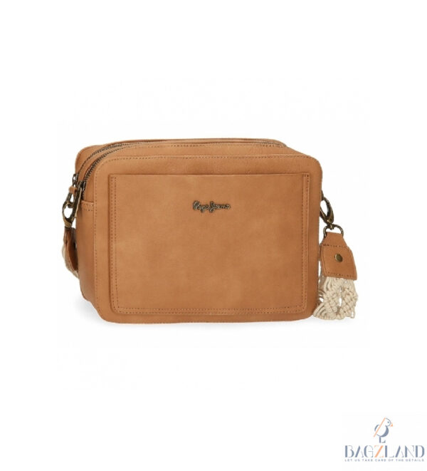 Sac à bandoulière Lucy camel