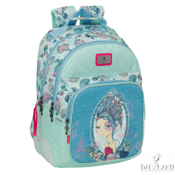 Sac a dos Santoro Maria Bleu 45cm