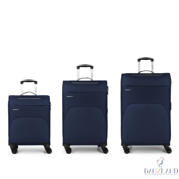 Set Valises S, M et L Gabol Zambia Blue