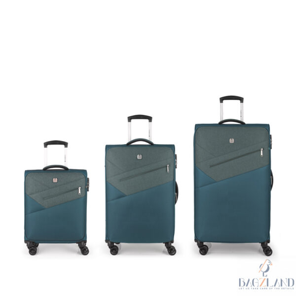 Set Valises S,M et L Gabol Mailer Turquoise