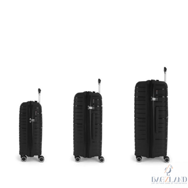 Set Valises S,M et L Gabol KIBA Noir – Image 2