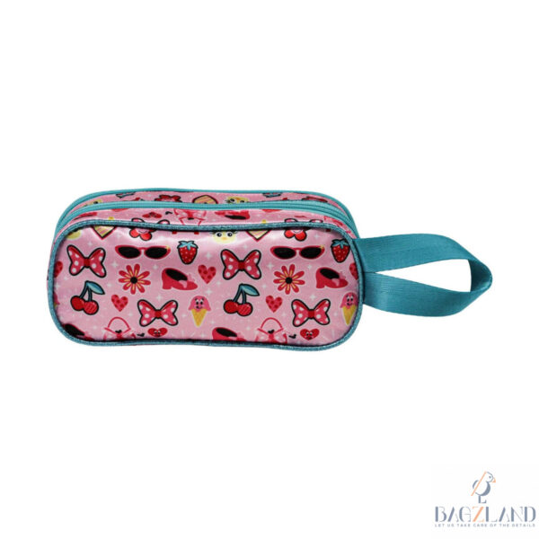 Trousse Minnie Strawberry double compartiment – Image 2