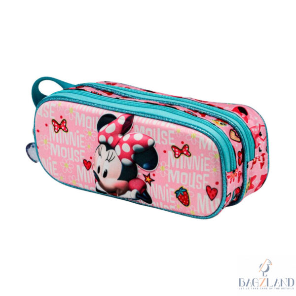 Trousse Minnie Strawberry double compartiment – Image 3