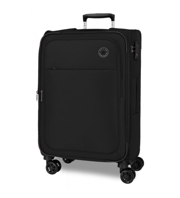 Valise Moyenne M Extensible Movom Atlanta Noir