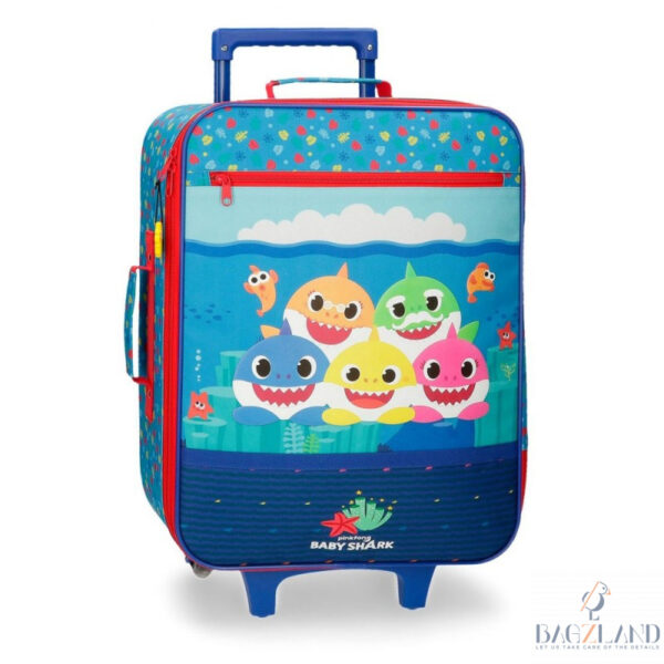 Valise Cabine S Baby Shark Happy
